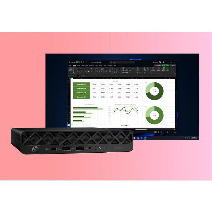 EAN 0199896402675 - HP ProDesk 4 Mini G1i Desktop AI PC Intel Core Ultra 5 16 GB DDR5-SDRAM 512 GB SSD Windows 11 Pro Mini PC imagen 4