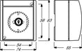 EAN 4011395993255 - Busch-Jaeger 2083-0-0822 toma de corriente CEE 7/3 Azul, Blanco imagen 2