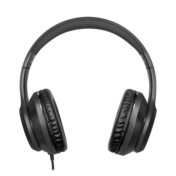 Headset Stereo, With Microphone, 1x 3.5mm, Negro