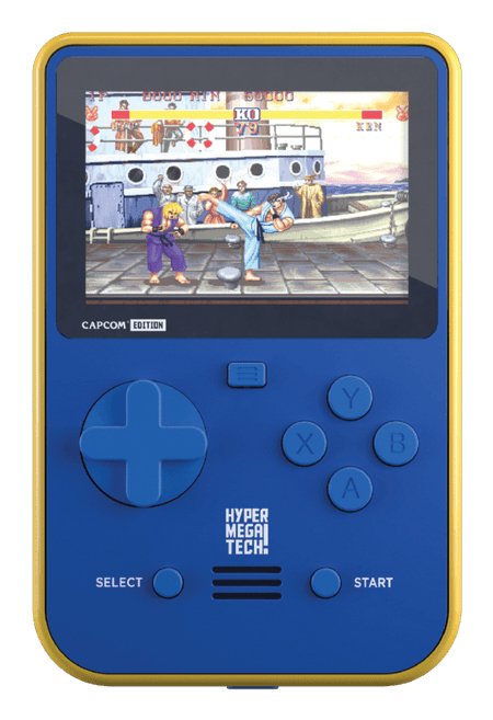EAN 5060990240225 - Just for Games Super Pocket CAPCOM Edition videoconsola portátil 7,11 cm (2.8") Azul, Amarillo imagen 3