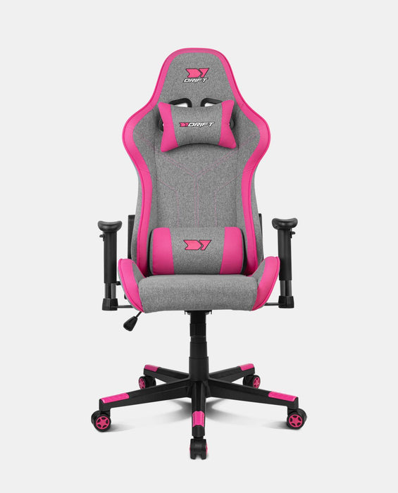 EAN 8436587973840 - DRIFT DR90 PRO Silla para videojuegos de PC Asiento acolchado Gris, Rosa imagen 3