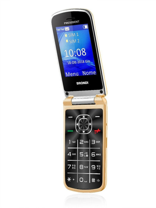 Movil Brondi President 7,62 Cm (3") 130 G Oro