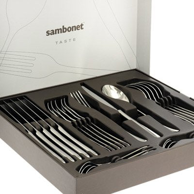 EAN 8014808585340 - Sambonet Taste juego de cubertería 24 pieza(s) Cromo imagen 2