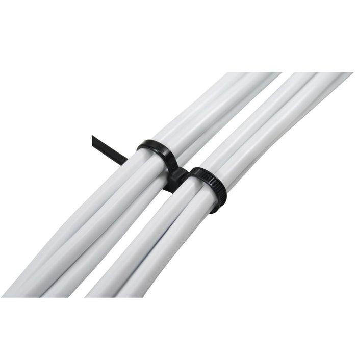 Bridas De Doble Cabezal Montable Inline 300 Mm X 4,8 Mm Negro 100 Uds.