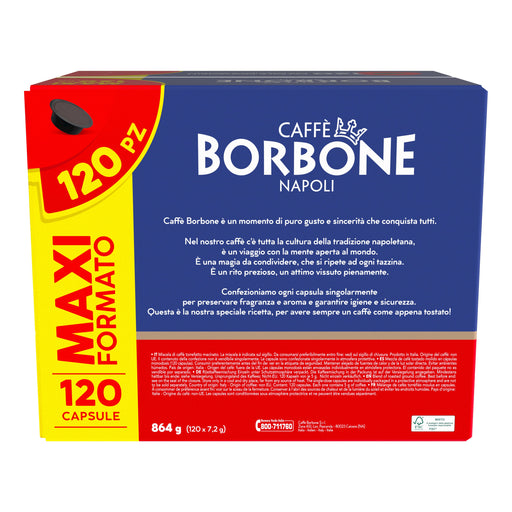 EAN 8034028337239 - Caffè Borbone AMSBLUNOBILE120P bolsita y cápsula de café 120 pieza(s) imagen 2