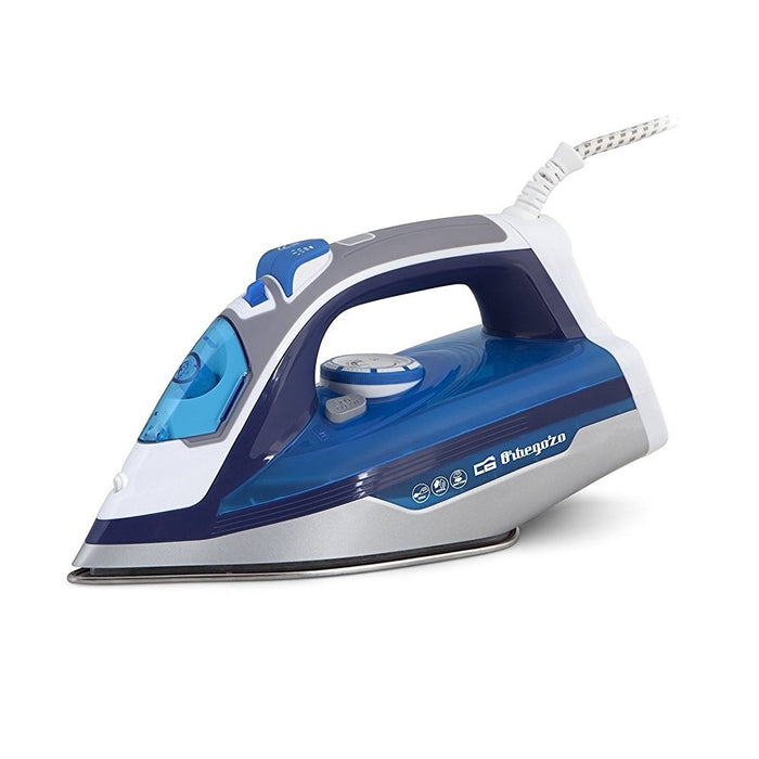 EAN 8436044535130 - Orbegozo SV 2670 Plancha vapor-seco Suela de cerámica 2600 W Azul, Gris imagen 1