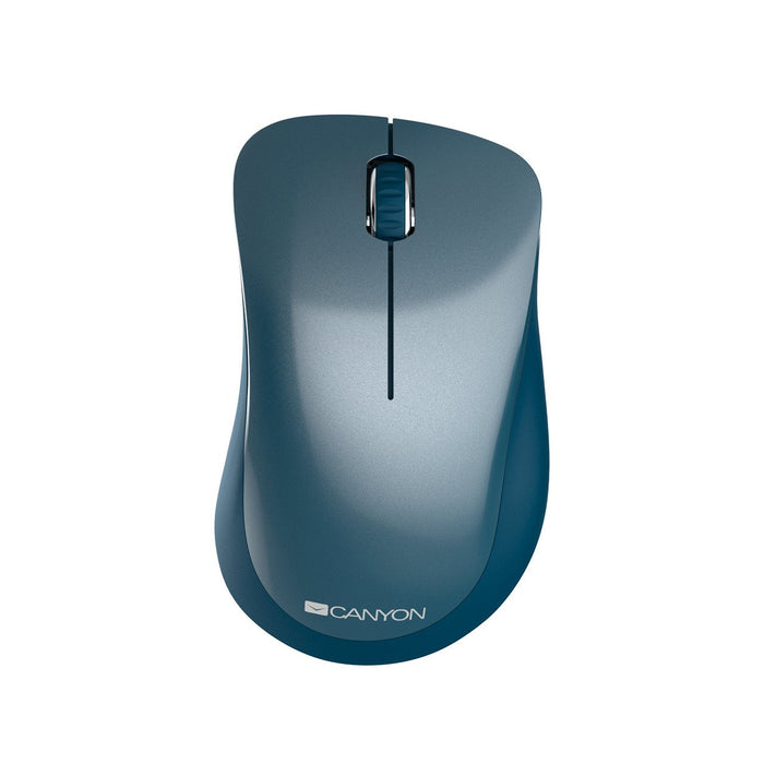 Canyon Raton Mw-11 Wireless 3 Botones Pixart Sensor Azul Claro