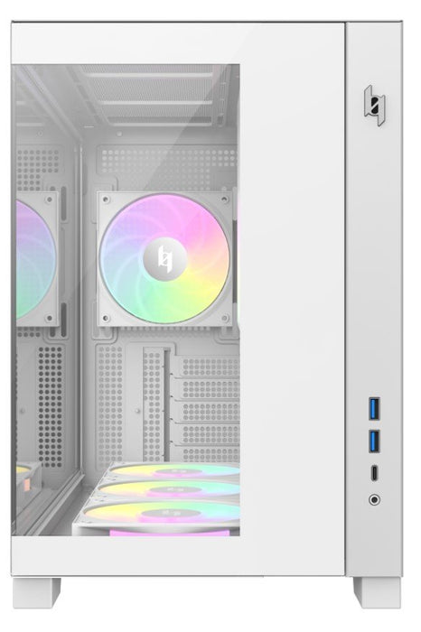 EAN 6931858712040 - GameMax NEX C33 WH carcasa de ordenador Blanco imagen 14