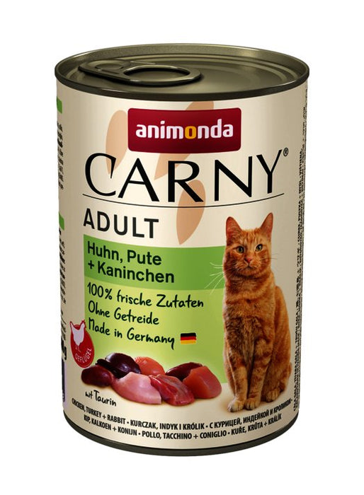 EAN 4017721837392 - animonda Carny chicken, turkey + rabbit 400 g imagen 1