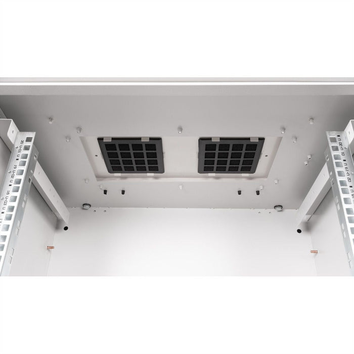 Roline 19-Zoll Wandgehuse Pro 20 He, 600x450 Bxt Ip55 Outdoor Grau