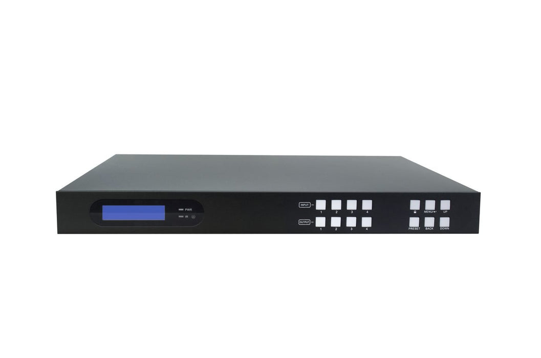 EAN 5704174240549 - Vivolink VLHDMIMAT4X444 matriz de conmutación Matriz de conmutación AV Pantalla incorporada 65 W imagen 1