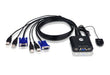 EAN 4710423775978 - ATEN CS22U-AT interruptor KVM Negro imagen 1