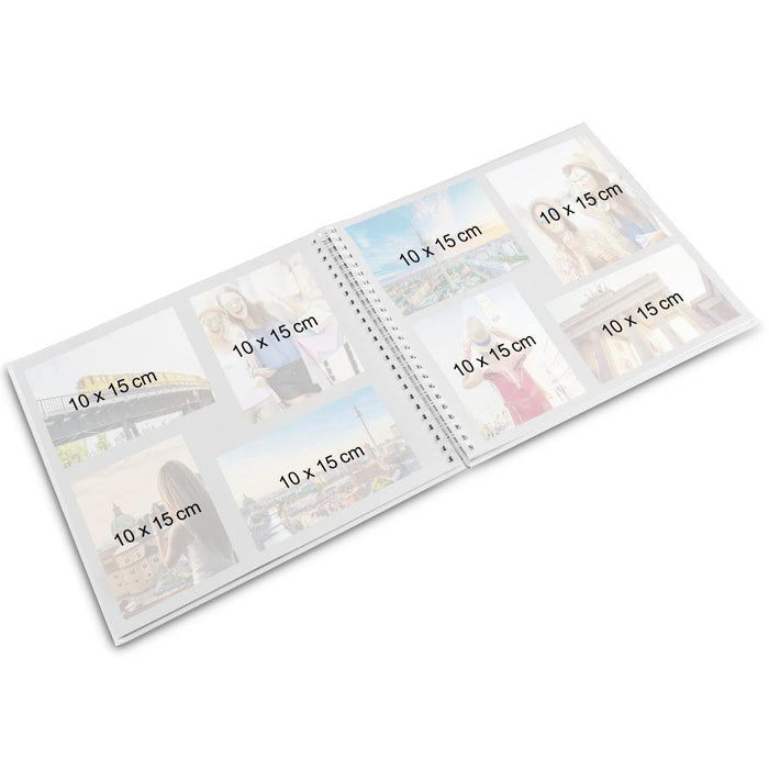 EAN 4007249098443 - Hama Fine Art álbum de foto y protector Blanco 300 hojas 10 x 15 cm Encuadernación espiral imagen 4