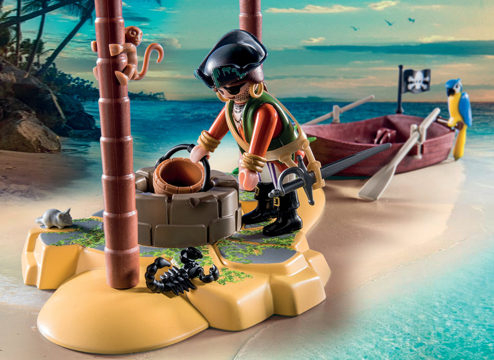 Playmobil 70962 Piratenschatzinsel Mit Skelett, Konstruktionsspielzeug 70962