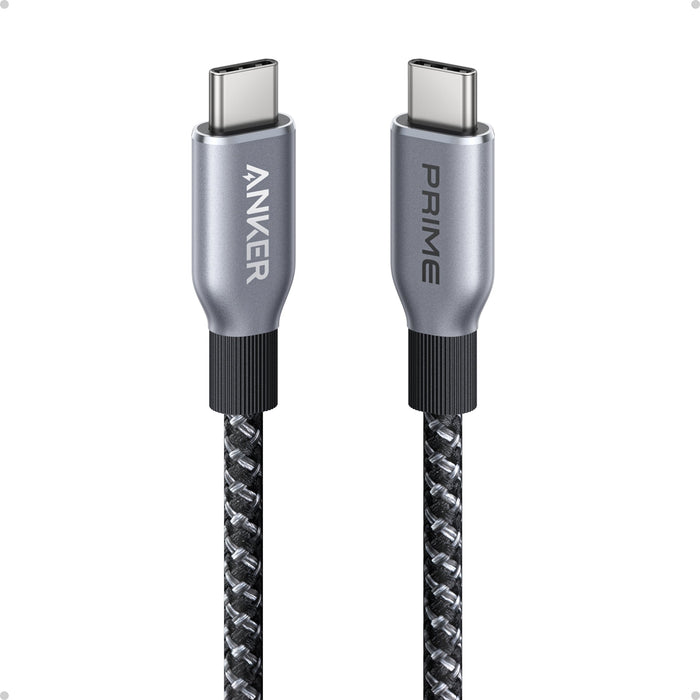 Cable Anker Prime Usb-C To Usb-C Cable (3ft 240w Upcycled-Braided)