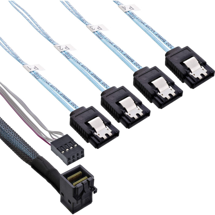 EAN 4043718211821 - InLine 27631B cable Serial Attached SCSI (SAS) 1 m Negro imagen 1