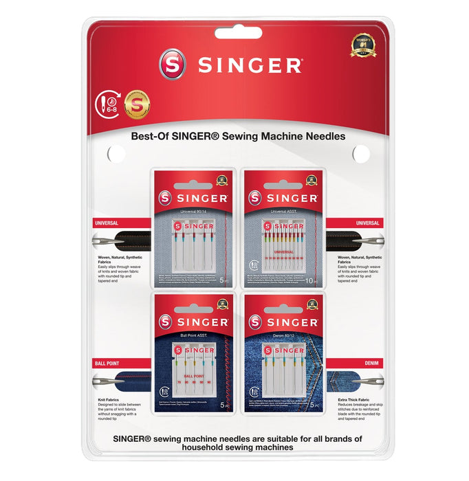 Singer Singer Best-Of Needles A4-Pack 250088002