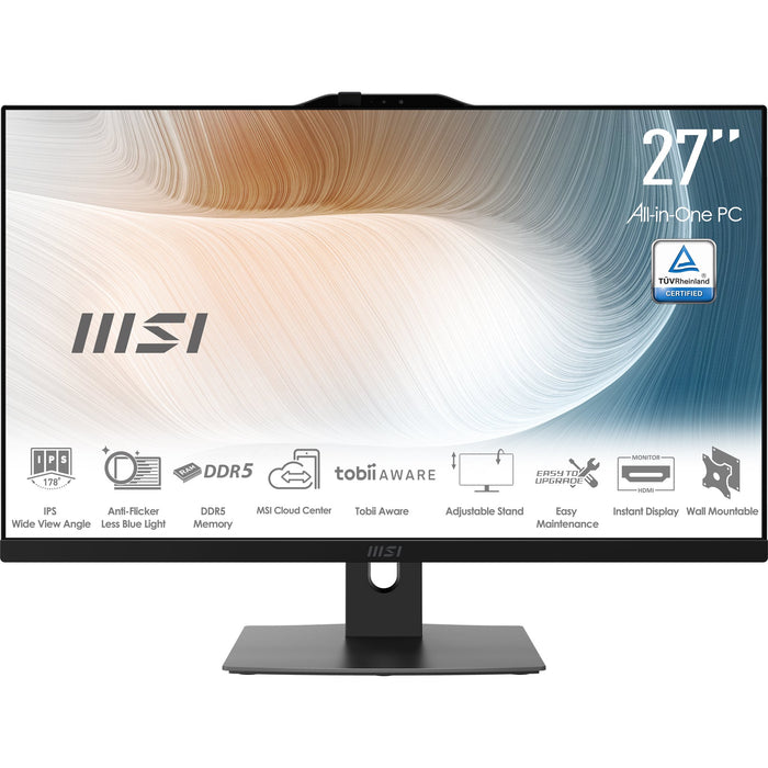 EAN 4711377230612 - MSI Modern AM272P 1M-836DE Intel Core 5 120U 68,6 cm (27") 1920 x 1080 Pixeles PC todo en uno 8 GB DDR5-S imagen 2
