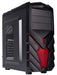 EAN 0642968297612 - Black Lion PG1137 carcasa de ordenador Midi Tower Negro, Rojo imagen 1