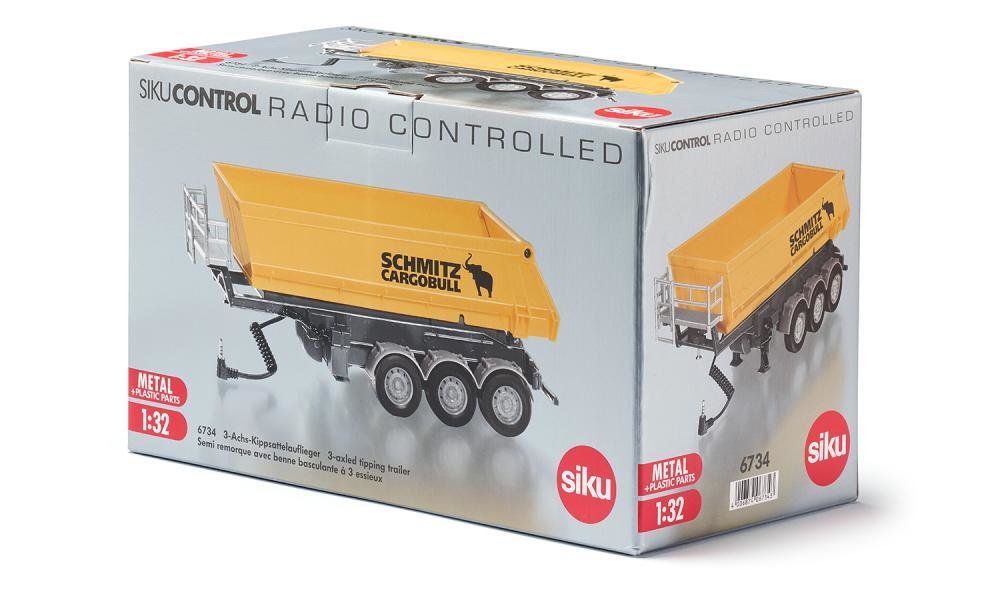 EAN 4006874067343 - Siku 6734 modelo controlado por radio Tráiler 1:32 imagen 6