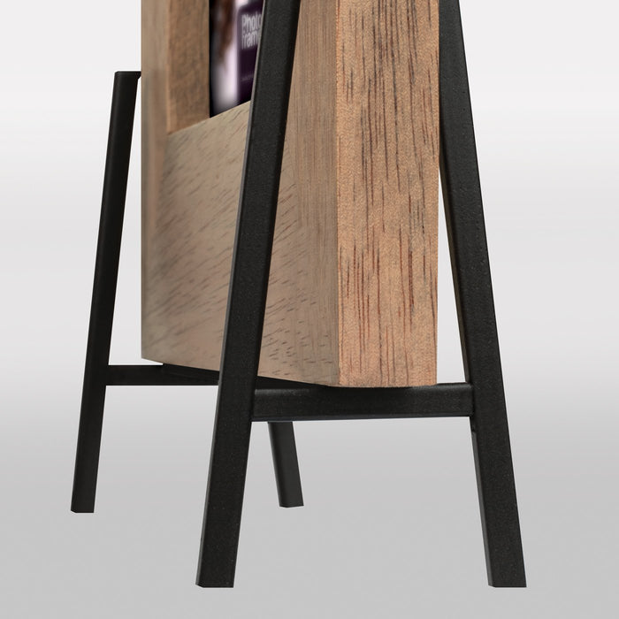 EAN 8020912074212 - ZEP Frejus horizontaal 13x11 hout portret ML275 Expositor de pie retroiluminado Marrón imagen 3