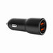 EAN 8716309129657 - Gembird TA-UC-A2QC36-CAR-01 cargador de dispositivo móvil Teléfono móvil, Smartphone Negro Encendedor de  imagen 1