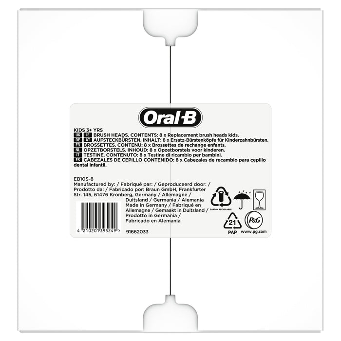 EAN 4210201395249 - Oral-B Kids 81748450 cepillo de cabello 8 pieza(s) Multicolor imagen 2
