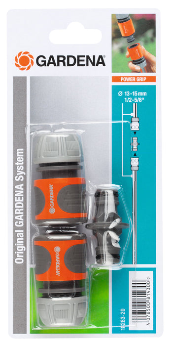 EAN 4078500010382 - Gardena 18283-20 accesorio para manguera Acoplamiento de manguera Gris, Naranja, Plata 1 pieza(s) imagen 1