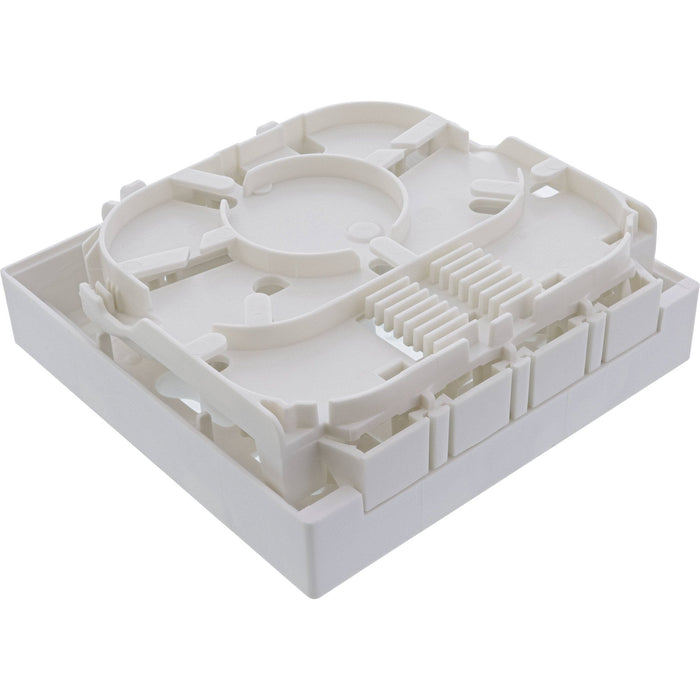 Inline® Ftth Empty Termination Box For Up A 4x Lc Duplex / 4x Sc Simplex, White