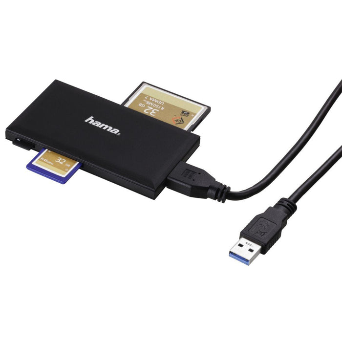 Lector De Tarjetas Hama Sd 00181018 / Multi-Card L Negro