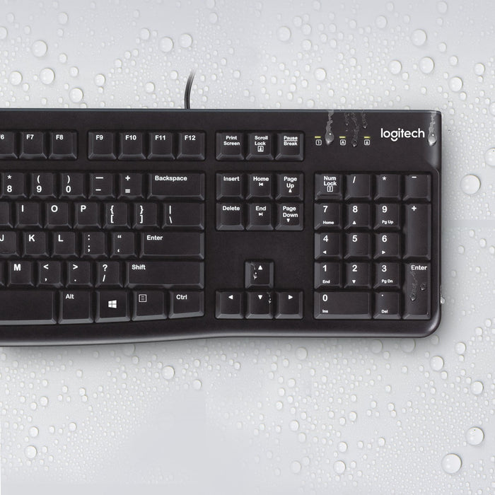 EAN 5099206020689 - Logitech K120 teclado Oficina USB AZERTY Holandés Negro imagen 8