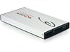 EAN 4043619424672 - DeLOCK 2.5" Ex. enclosure SATA HDD Negro, Plata 2.5" imagen 1