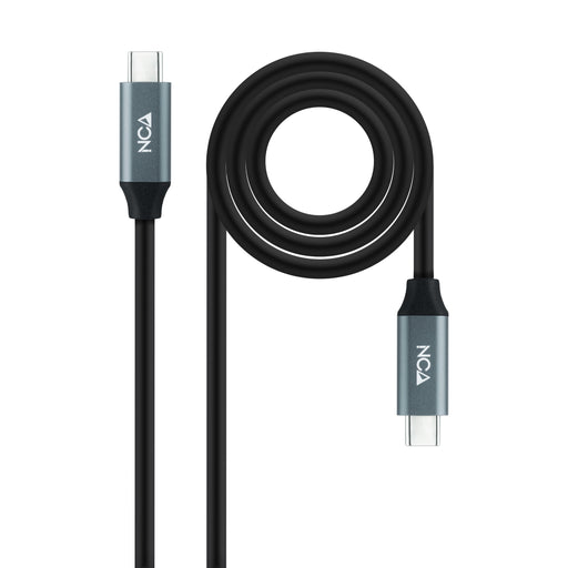 EAN 8433281012783 - Nanocable 10.01.4301-L150 cable USB USB4 Gen 2x2 1,5 m USB C Negro imagen 1