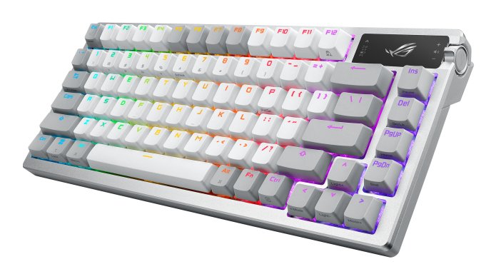 EAN 4711387209110 - ASUS ROG Azoth teclado Juego RF Wireless + Bluetooth QWERTY Blanco imagen 2