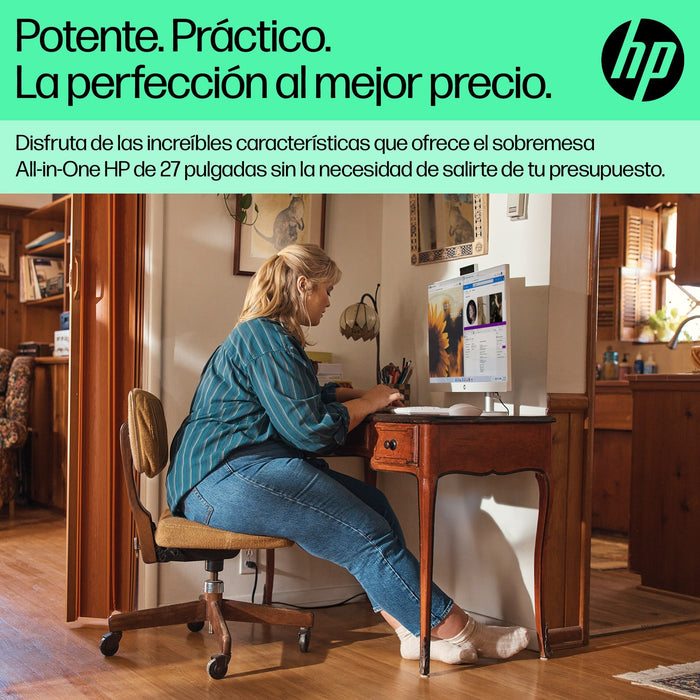 EAN 0198122505647 - HP 27-cr0026ns AMD Ryzen™ 3 7320U 68,6 cm (27") 1920 x 1080 Pixeles PC todo en uno 8 GB LPDDR5-SDRAM 512  imagen 8