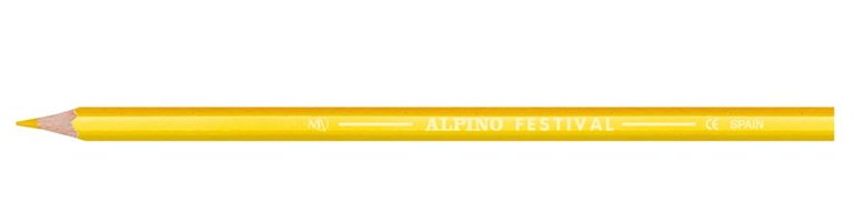 EAN 8413240579243 - Alpino C0131002 lápiz de color Amarillo 12 pieza(s) imagen 1