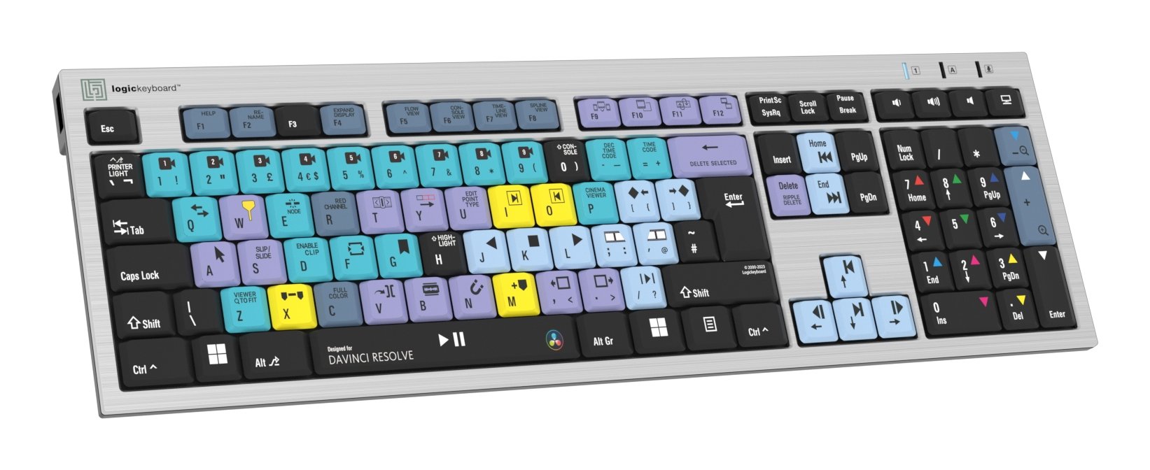 EAN 5707795022594 - Logickeyboard LKB-RESC-AJPU teclado Oficina USB QWERTY Francés Plata imagen 2