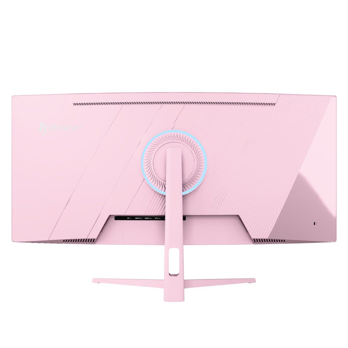 EAN 850054766991 - Arozzi Nova 34″ Curved pantalla para PC 86,4 cm (34") 3440 x 1440 Pixeles 4K Ultra HD LED Rosa imagen 4