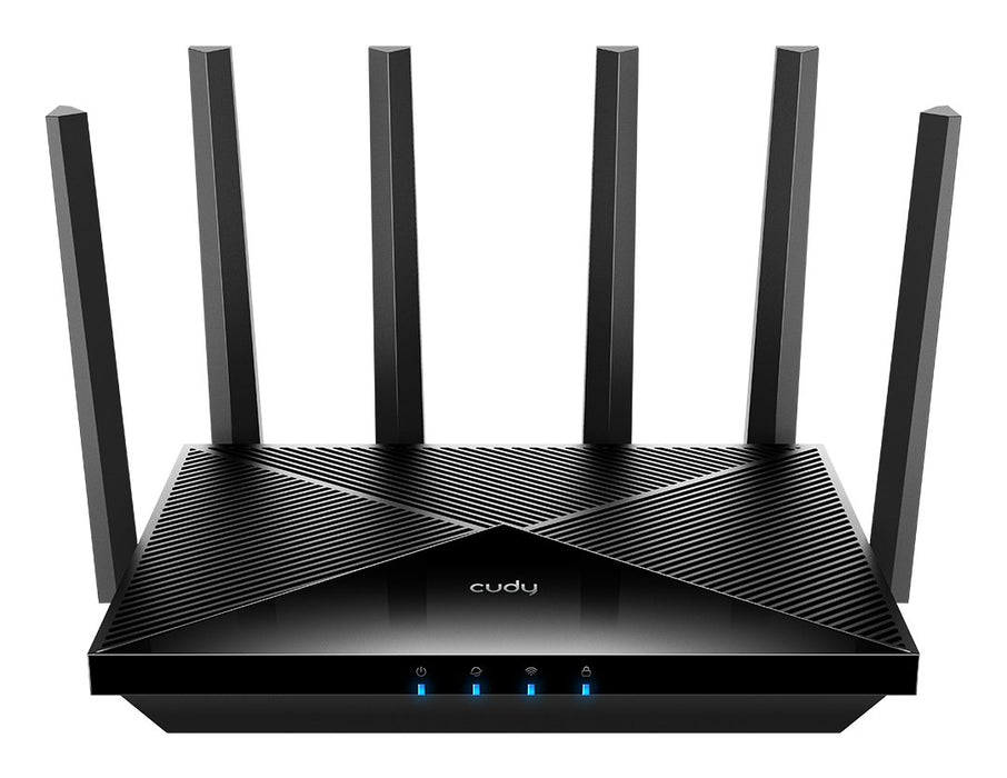 EAN 6971690794453 - Cudy WR6500 router inalámbrico Gigabit Ethernet Doble banda (2,4 GHz / 5 GHz) Negro imagen 1