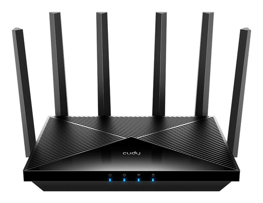 EAN 6971690793524 - Cudy WR6500 router inalámbrico Gigabit Ethernet Doble banda (2,4 GHz / 5 GHz) Negro imagen 1