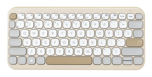 EAN 4711387166161 - ASUS KW100 teclado Hogar Bluetooth Beige, Avena imagen 1