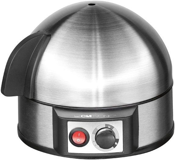 EAN 4006160631180 - Clatronic EK 3321 7 huevos 400 W Negro, Acero inoxidable imagen 1