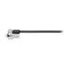 EAN 0085896644446 - Kensington NanoSaver cable antirrobo Negro, Acero inoxidable 1,8 m imagen 4