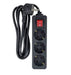 EAN 5715063307311 - Microconnect MC-GRU0035BS base múltiple 5 m 3 salidas AC Interior Negro imagen 1