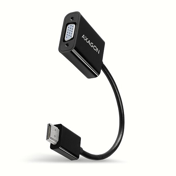 EAN 8595247904393 - Axagon RVH-VGN adaptador de cable de vídeo 0,15 m HDMI tipo A (Estándar) VGA (D-Sub) Negro imagen 1