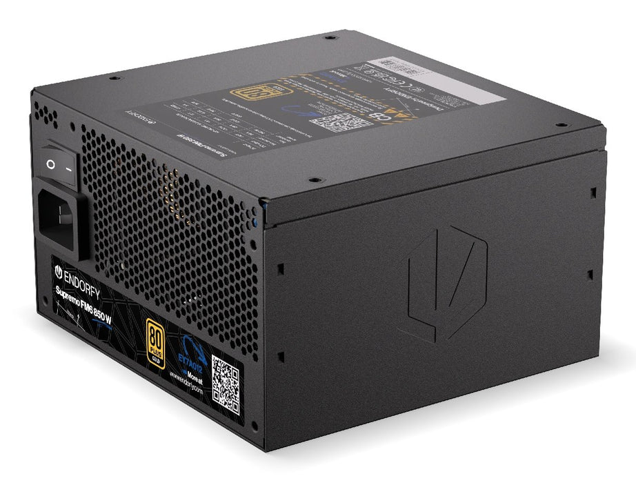 EAN 5903018667959 - ENDORFY Supremo FM6 850 W unidad de fuente de alimentación 24-pin ATX ATX Negro imagen 4