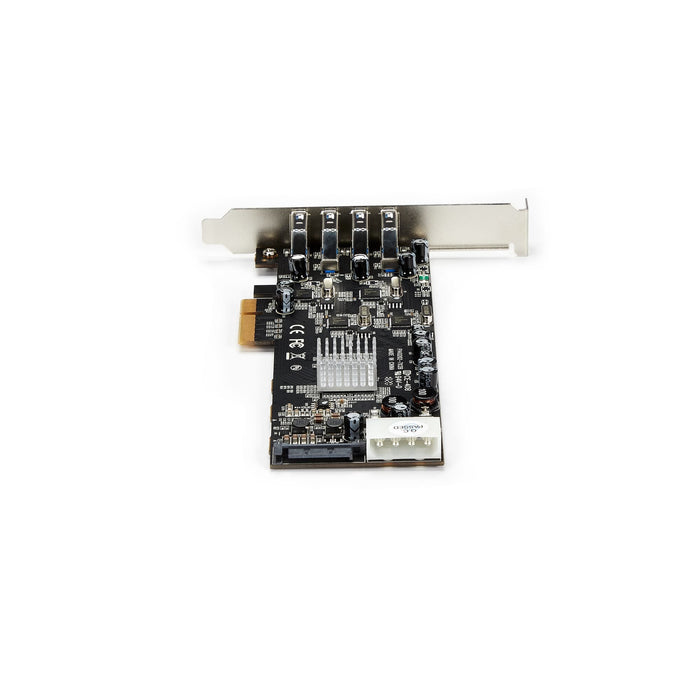 Startech Tarjeta Pci Express 4 Puertos Usb 3.0 Uasp 2 Canales De 5gbps Pexusb3s44v