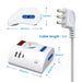 EAN 8052101433708 - Ewent EW3868 base múltiple 2 m 3 salidas AC Interior Blanco imagen 2