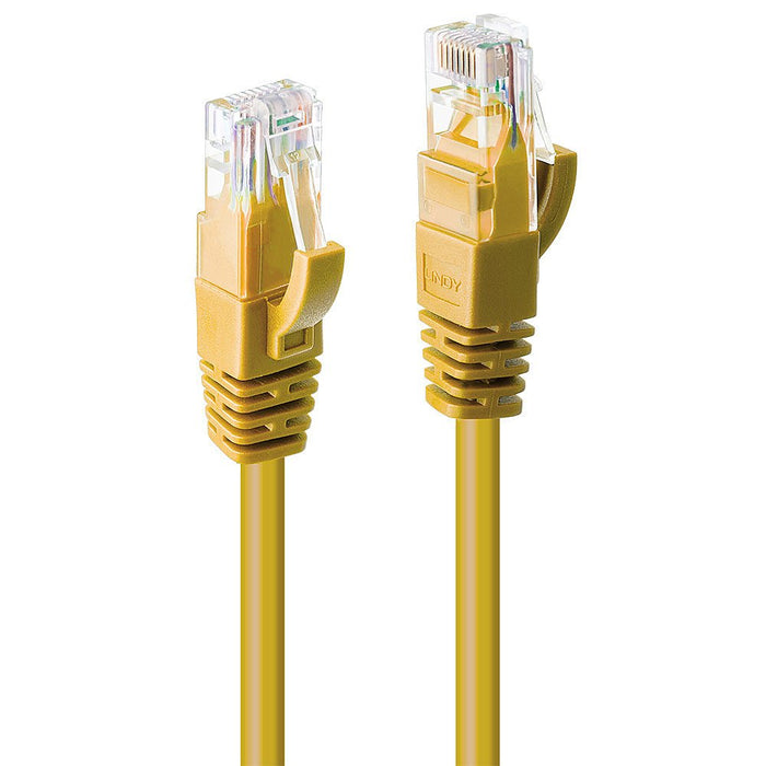 EAN 4002888480604 - Lindy 48060 cable de red Amarillo 0,3 m Cat6 U/UTP (UTP) imagen 1