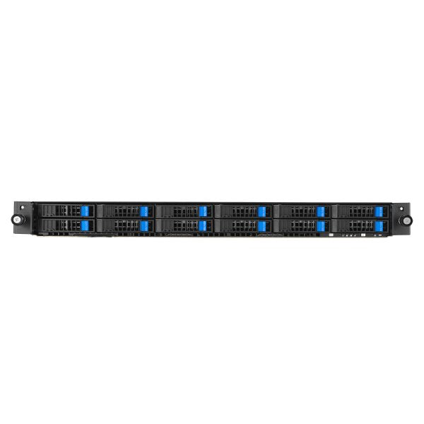 Asus Srs700-E11-Rs12u Intel C741 Bastidor (1u) Negro, Acero